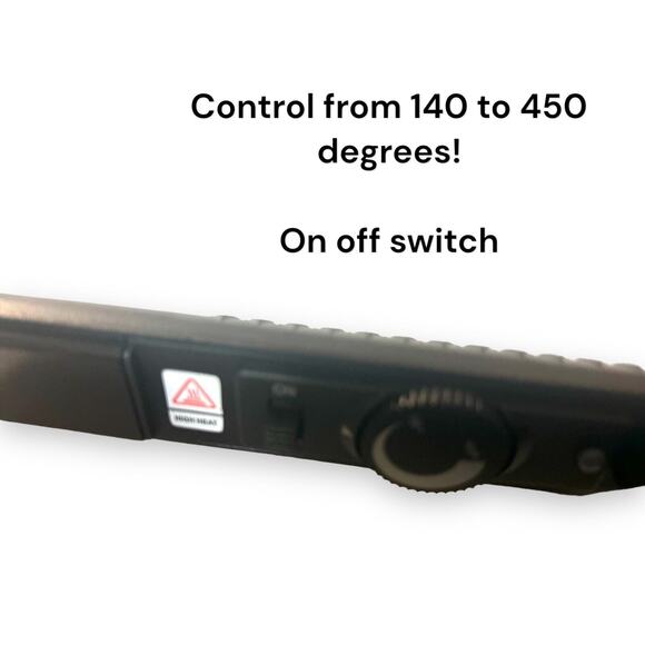 Style House 1.25 Inch Professional Styling Flat Iron Negative Ion Ceramic Swivel - Picture 9 of 9